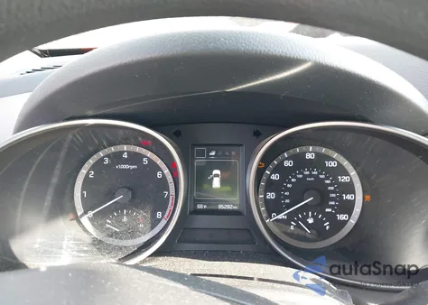 2017 Hyundai Santa Fe Se из США, поврежденный, VIN KM8SM4HF6HU250288